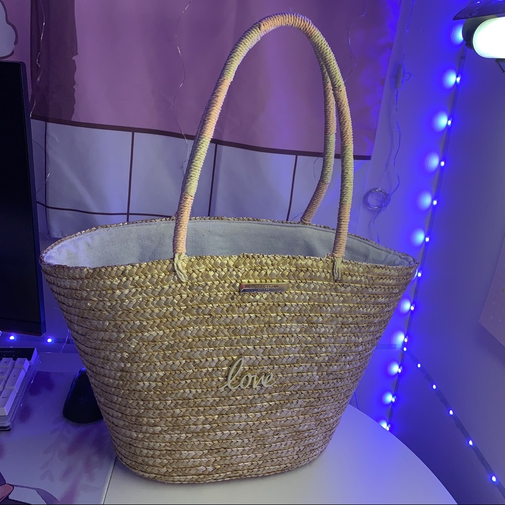 Straw woven summer bag / handbag / purse